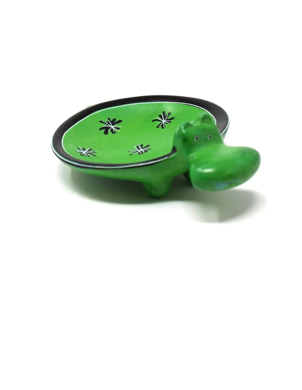 Soapstone Hippo Bowl, 5 Inch -Green Global Groove