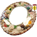 Oval Shell Frame Mirror Uniquely Thai Lao TV