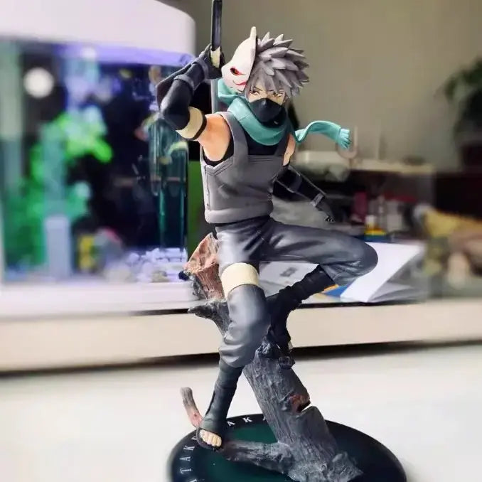 Naruto Kakashi Handmade Ornament Konoha Flag Model Infinite Visibility