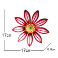 Garden Decoration Metal Flower Wall Art Sculpture Hanging Decor Mayra and Company