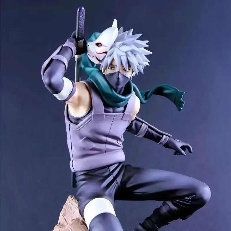 Naruto Kakashi Handmade Ornament Konoha Flag Model Infinite Visibility