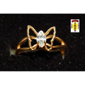 White Butterfly Ring Uniquely Thai Lao TV