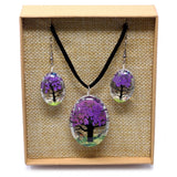 1X Pressed Flowers-Tree Of Life-Lavender
