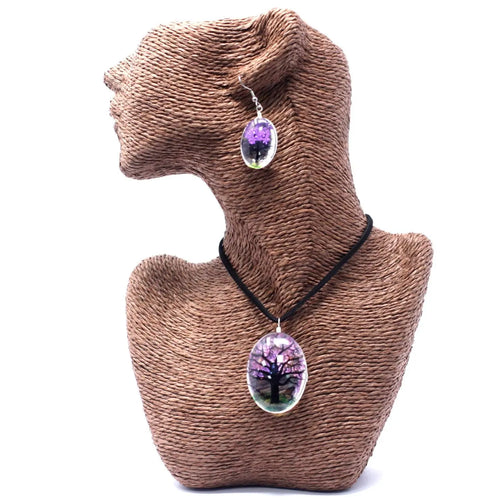 1X Pressed Flowers-Tree Of Life-Lavender AWArtisan Dropship
