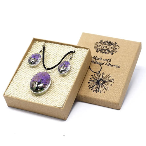 1X Pressed Flowers-Tree Of Life-Lavender AWArtisan Dropship
