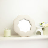 1X Soft Wavy Mirror-Flower-Stone