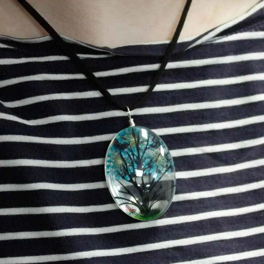 Pressed Flowers-Tree of Life-Mixed Colors