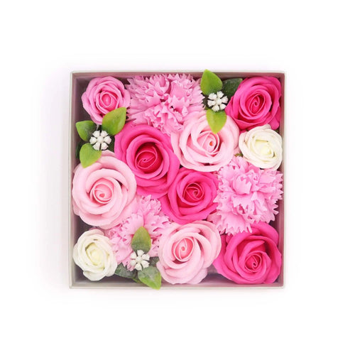 Caja Cuadrada - Baby Blessings - Rosas AWArtisan Dropship