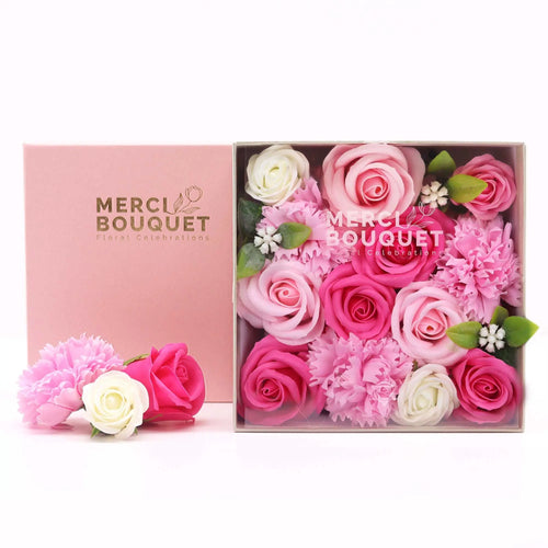 Caja Cuadrada - Baby Blessings - Rosas AWArtisan Dropship