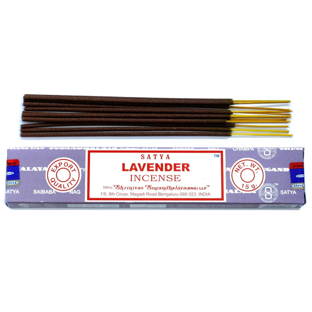 Varillas de Incienso Satya 15gm - Lavanda AWArtisan Dropship