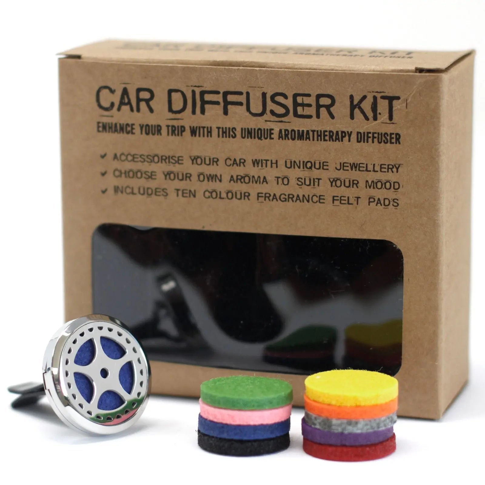 Car Diffuser Kit- Car Wheel - 30mm AWArtisan Dropship