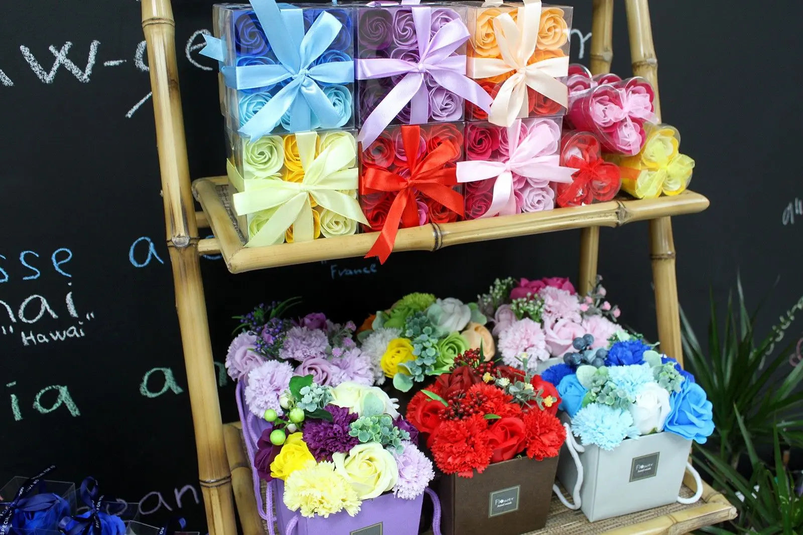 1X Soap Flower Bouquet- Spring Flowers AWArtisan Dropship