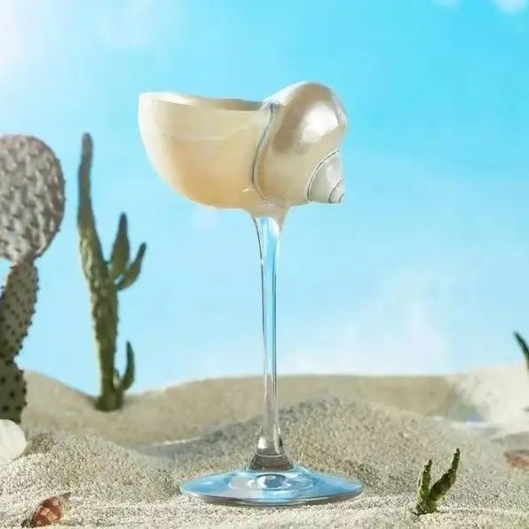 Handmade Shell  and Conch Cup Hypersku