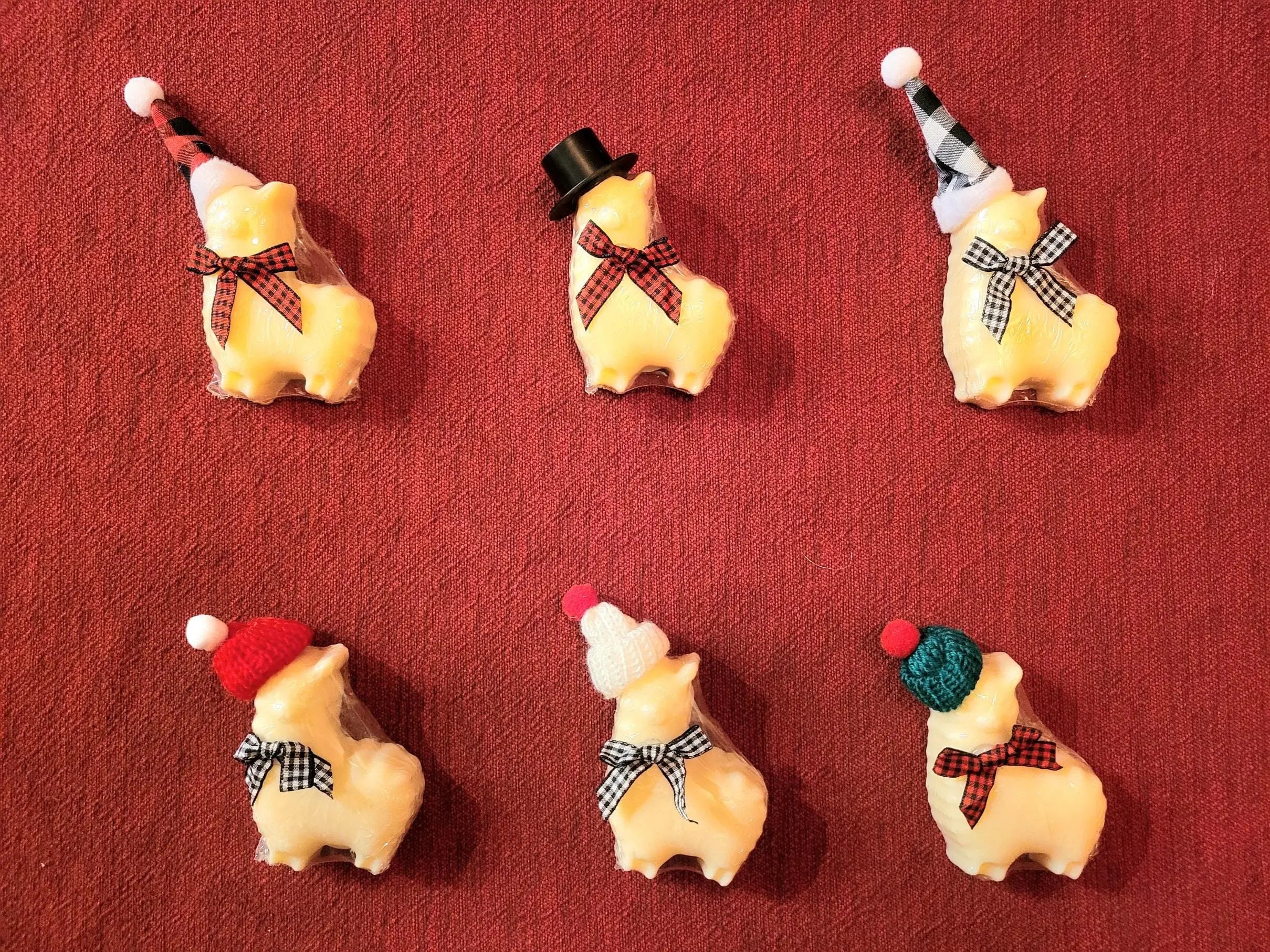 Decorative Alpaca Goat Milk Soap Figures Purely Alpaca