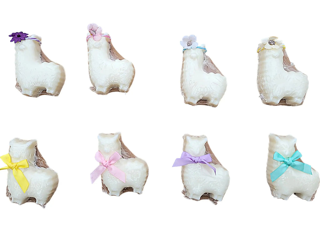 Decorative Alpaca Goat Milk Soap Figures Purely Alpaca