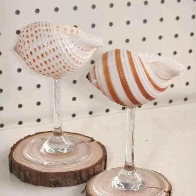 Handmade Shell  and Conch Cup