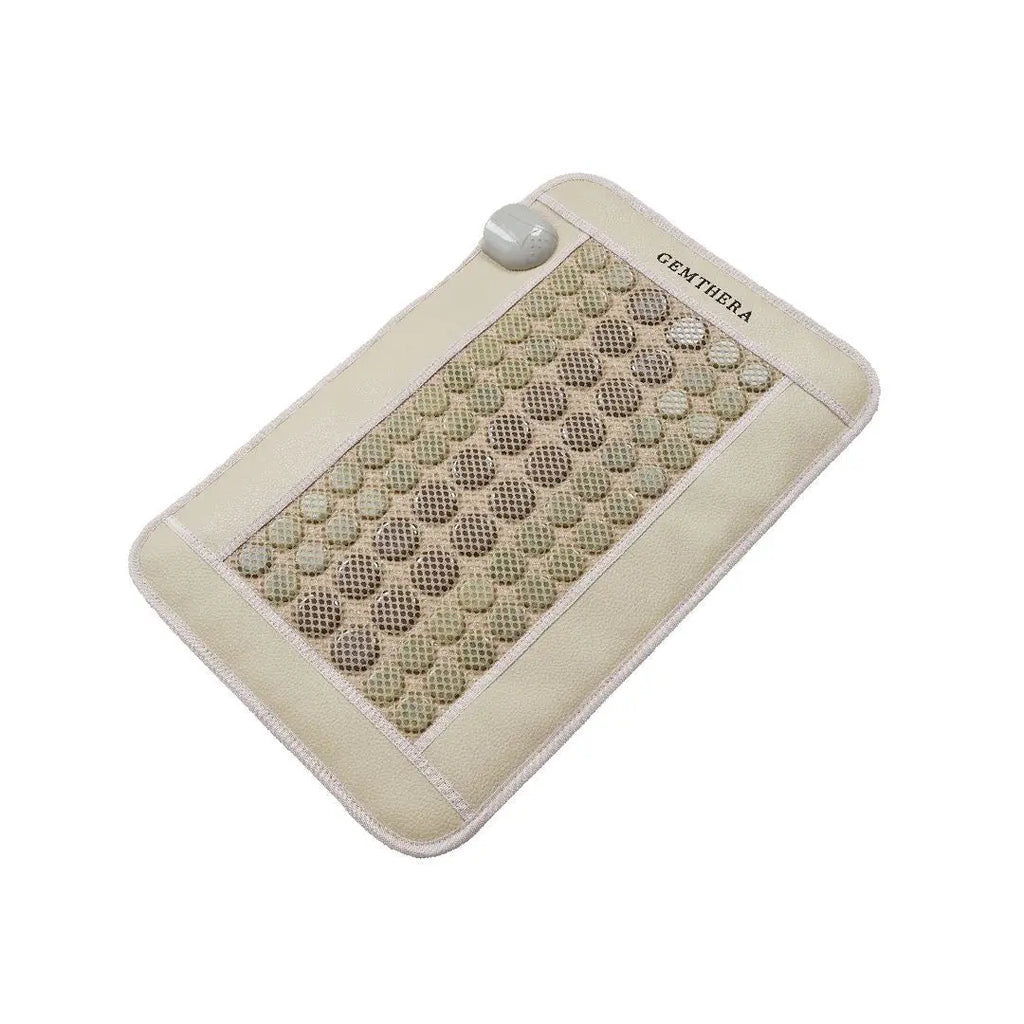 Jade Tourmaline Infrared Heat Mat (White)-0