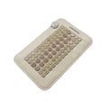 Jade Tourmaline Infrared Heat Mat (White)-0